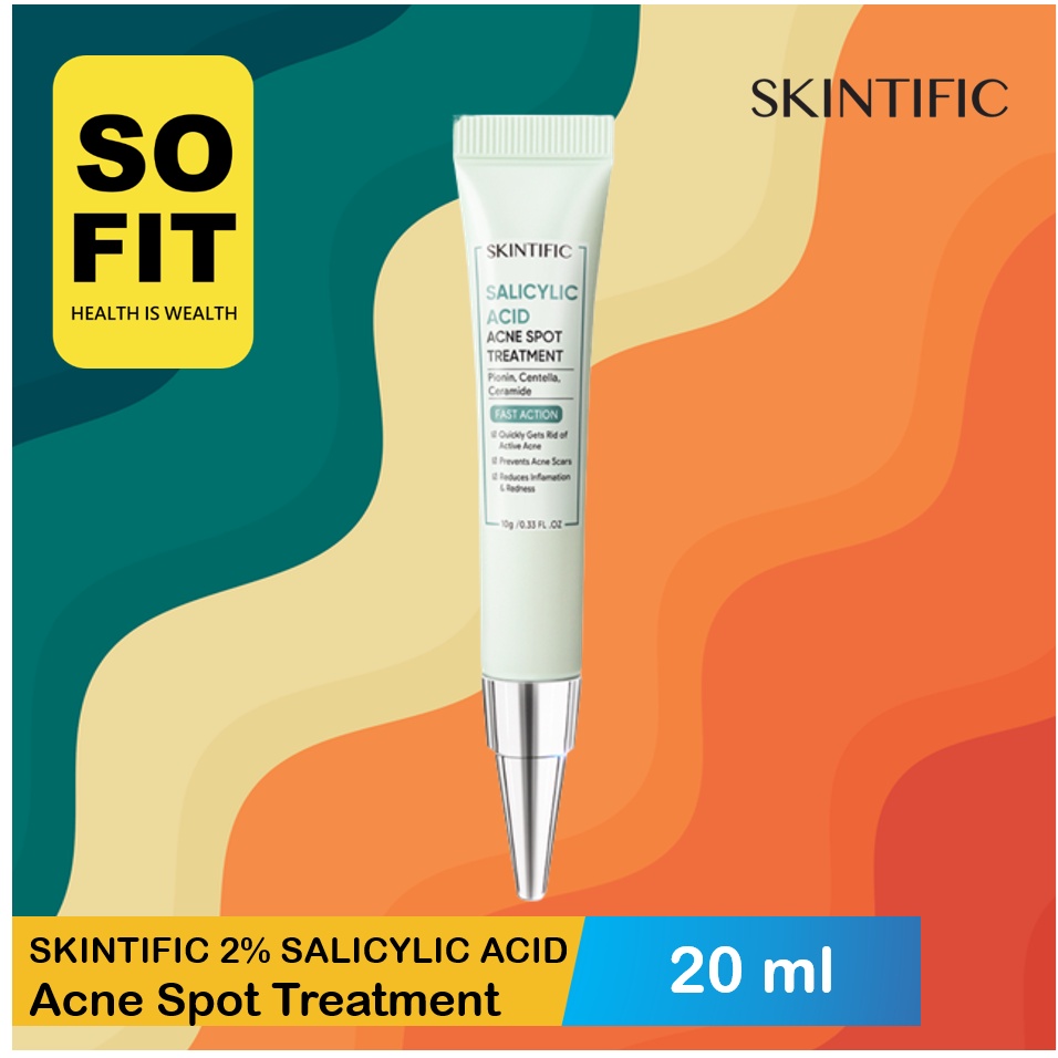 SKINTIFIC Acne Series / Anti Acne Serum / Acne Spot Treatment / Mugwort Anti Pores &amp; Acne Clay Mask / Alaska Volcano Clay Pores Cleansing Mask