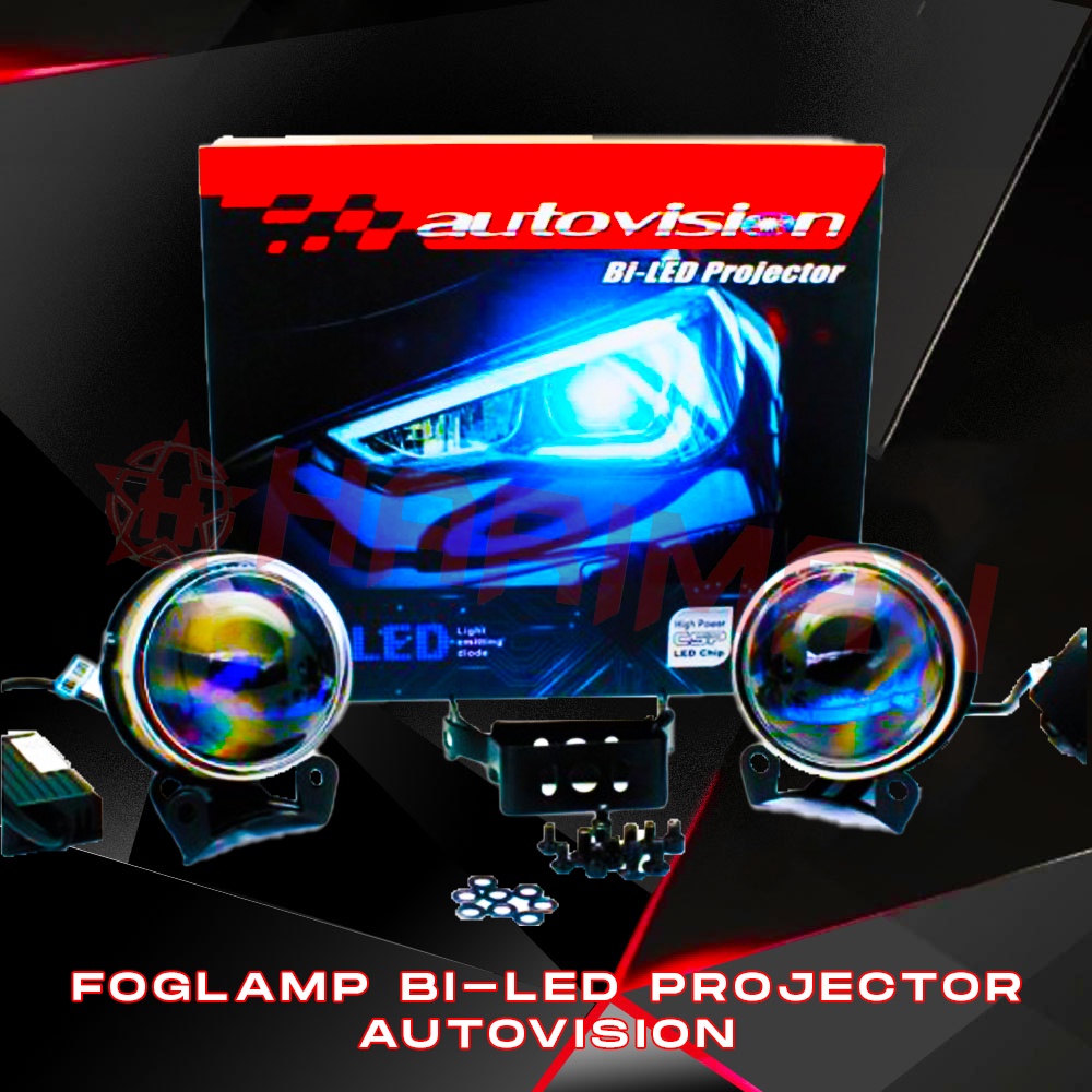 FOGLAMP BI-LED PROJECTOR AUTOVISION