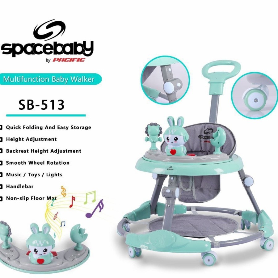 Baby Walker space baby SB-513 / SB 511 / SB 615-3 / SB-711 / SB-507 /SB-509 /SB 611-3/ Alat Bantu Jalan Bayi