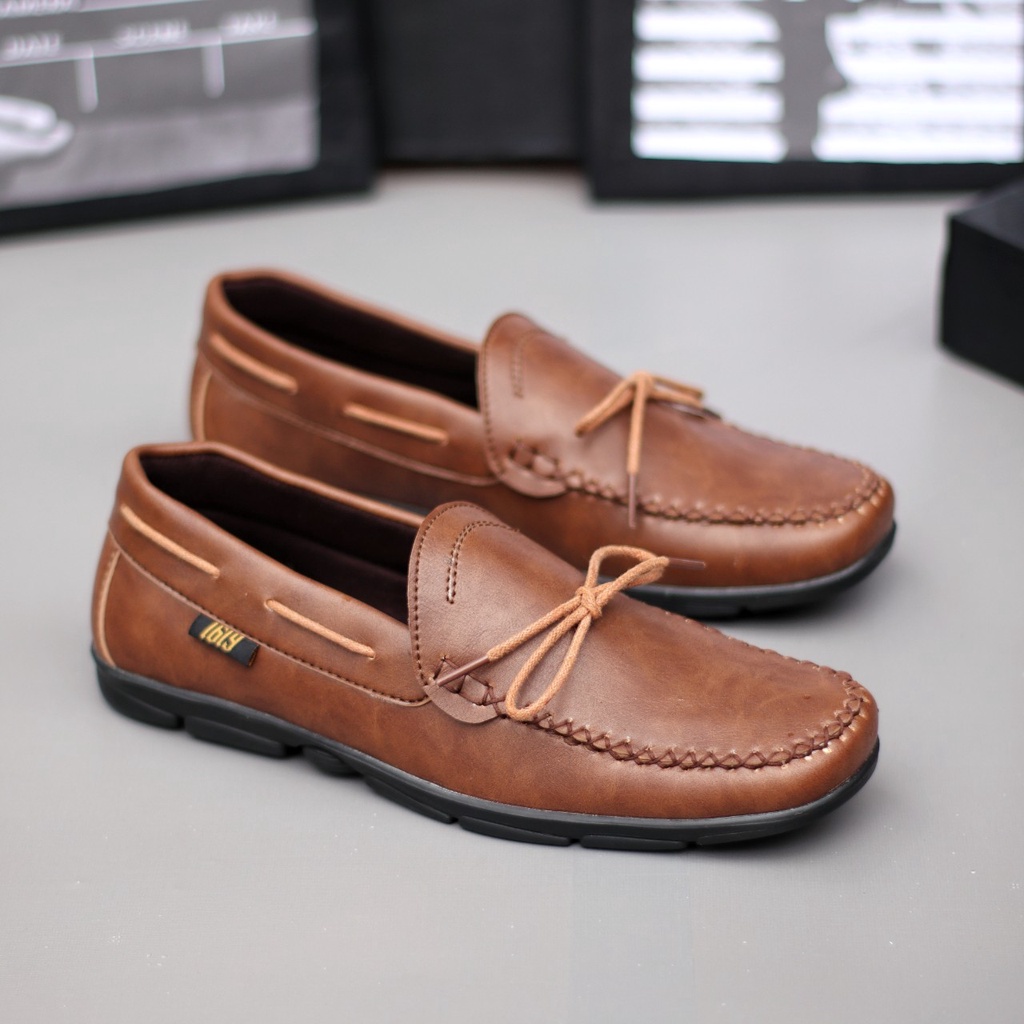 BURAY X SEPATU SLIP ON PRIA LOAFER BOI DEWASA KULIT ASLI ORIGINAL100% CASUAL FORMAL SLIP ON PANTOFEL PRIA KERJA KANTOR GURU PNS PESTA RESMI NYAMAN || SLIP ON PRIA PANSUS BERKUALITAS 2022