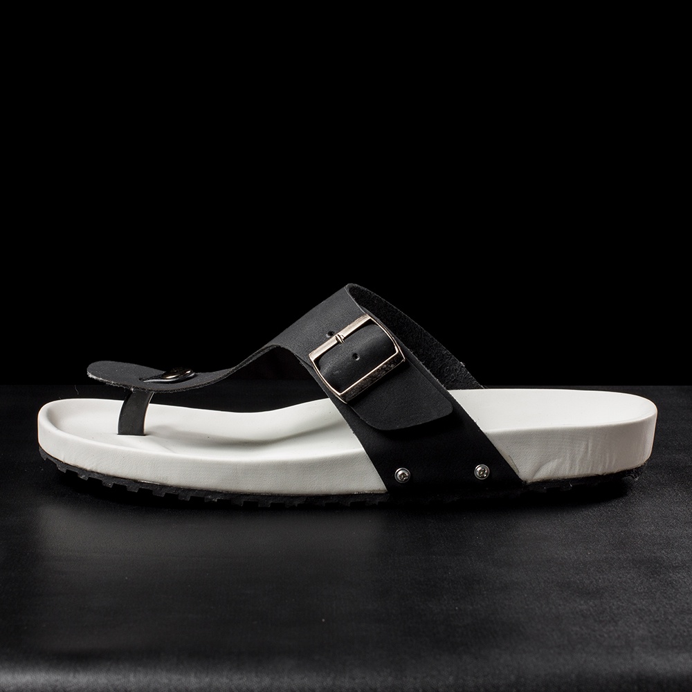 SANDFORD WHITE |ManNeedMe x FLAZHBACK| Sandal Pria Cowok Sendal Jepit Casual ORIGINAL