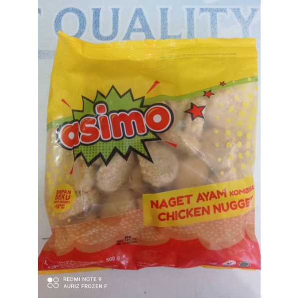 

Naget Ayam Asimo 500gr