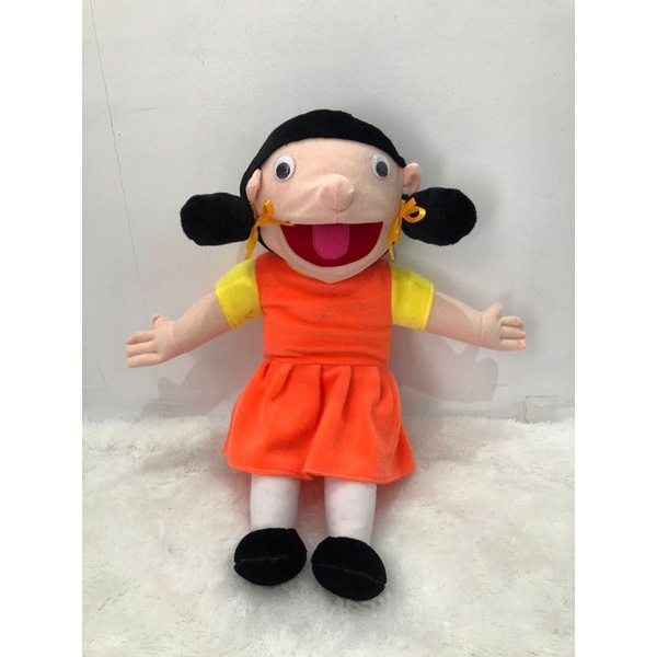 Boneka Tangan Squid Game Mulut Gerak | Boneka Dongeng Edukasi
