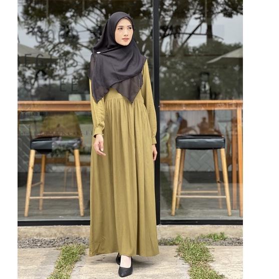 Direkomendasikan--ROSA DRESS by hawacorner dress rayon crinkle