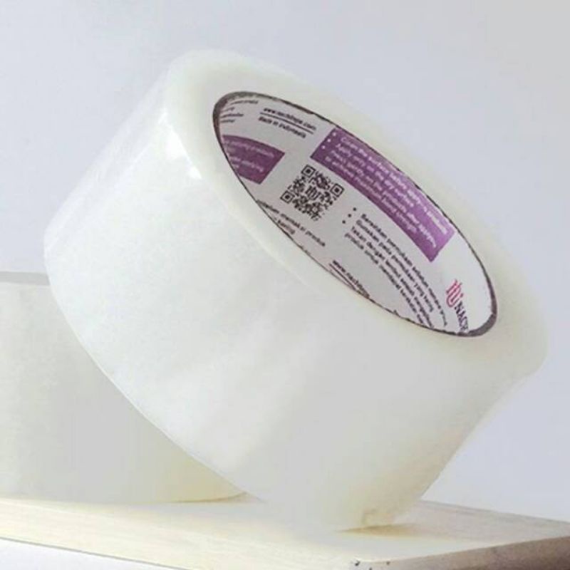 

Lakban Isolasi Tape Nachi Bening 2" 48 mm x 100 Yard / Isolasi Besar Lakban Bening Nachi