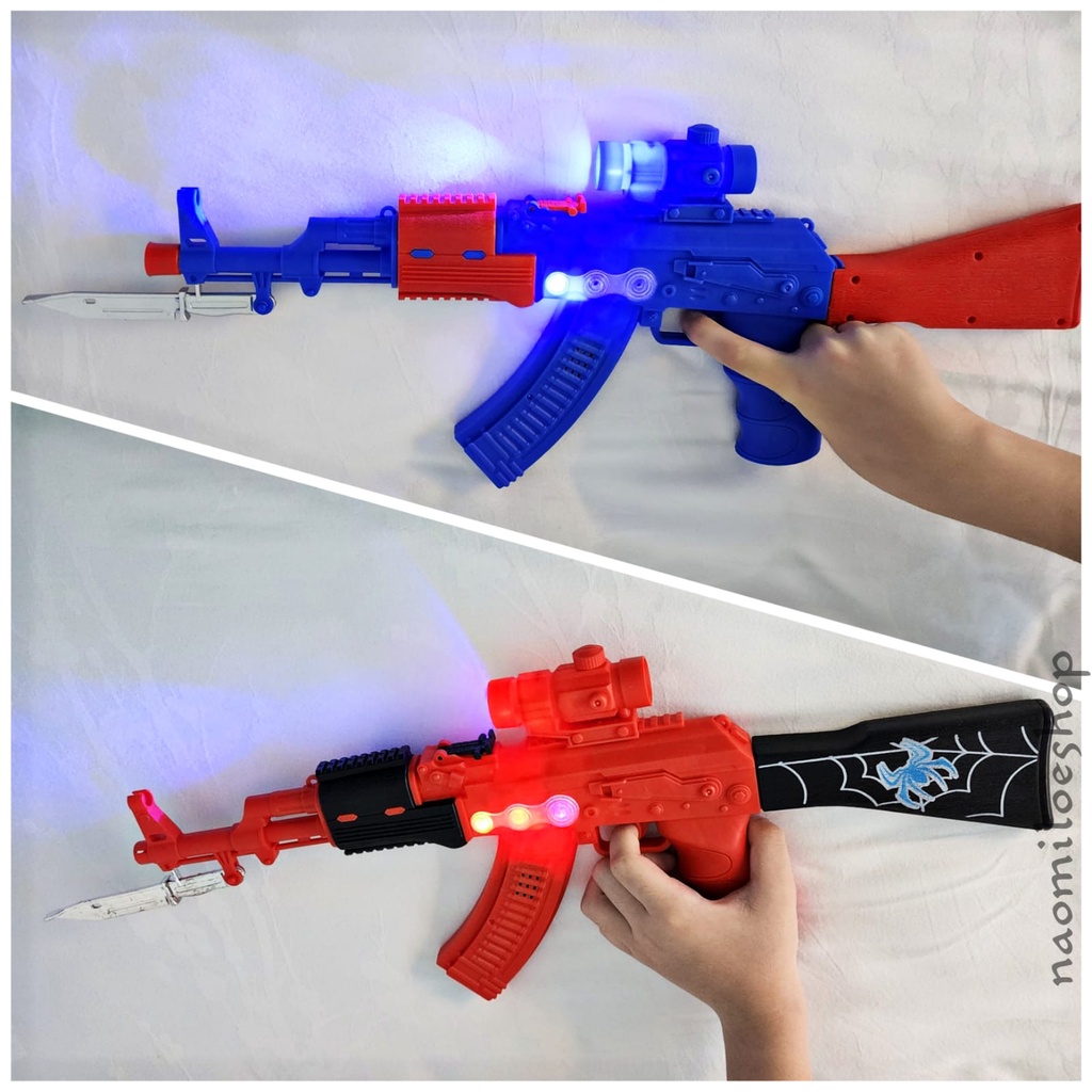 Jual Mainan pistol Laser spiderman pistol super hero captain amerika