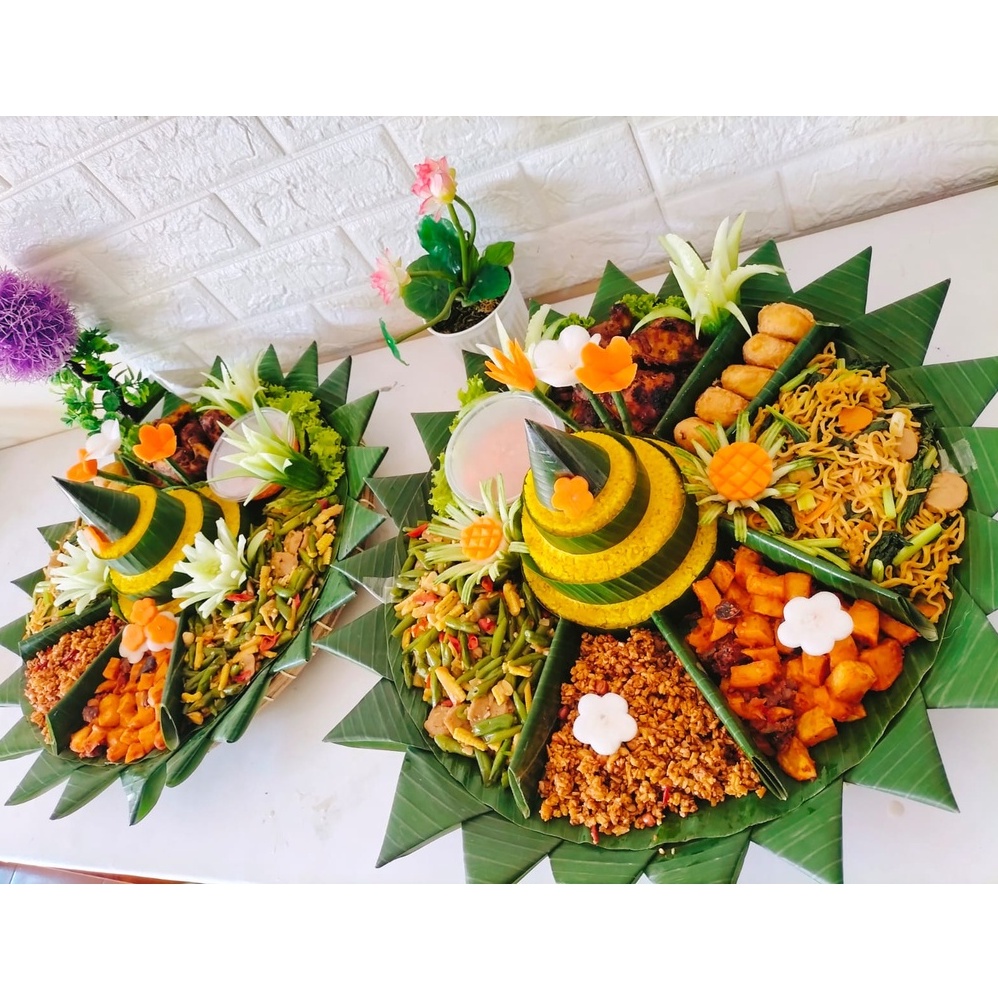 

Tumpeng nasi kuning/Nasi liwet/nasi ungu/nasi ijo