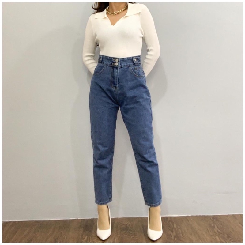 [LUXE.DLABEL] - E12 Jeans | Celana panjang Highwaist wanita Jeans import premium Jeans wanita polos ripped jeans High waist jeans wanita bkk Skinny Jeans High waist Baggy jeans Wideleg Jeans Kulot jeans Boyfriend jeans Wanita Kargo Jeans