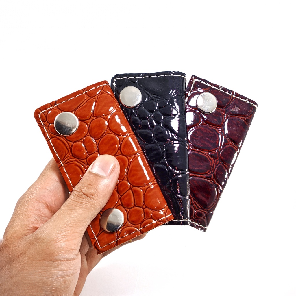 Dompet Stnk Gantungan Kunci Kulit Motor Dan Mobil Slot 4