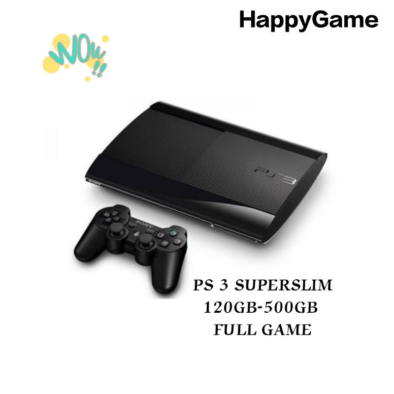 PS 3 SUPERSLIM 160GB - 500GB