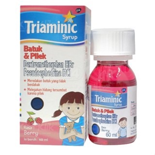 Triaminic sirup merah batuk pilek perbotol 60ml