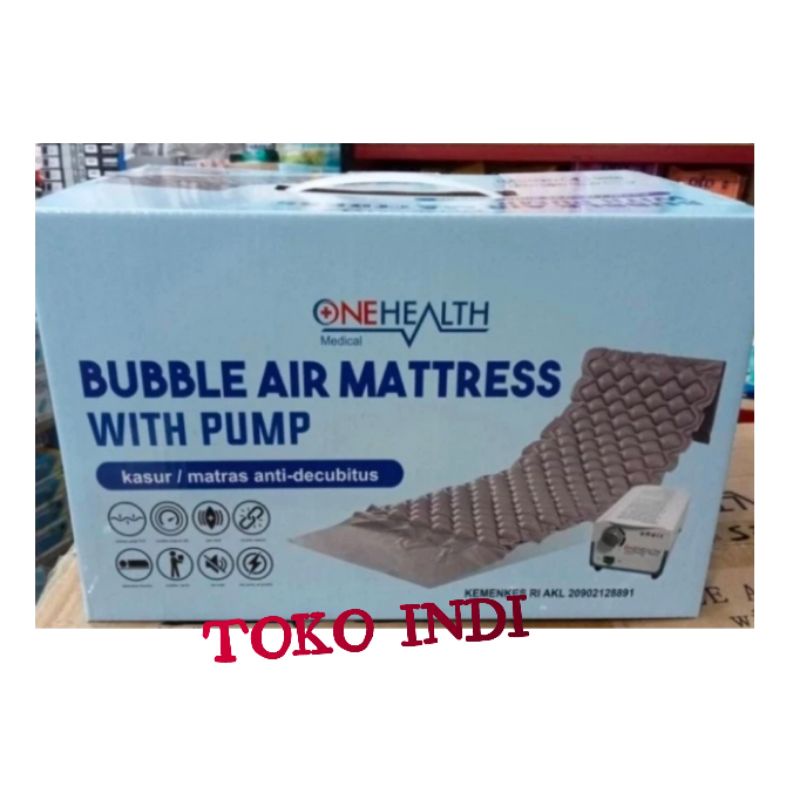 Kasur Angin Anti Decubitus OneMed QDC-303 / Bubble Mattress With Pump/Matras Decubitus