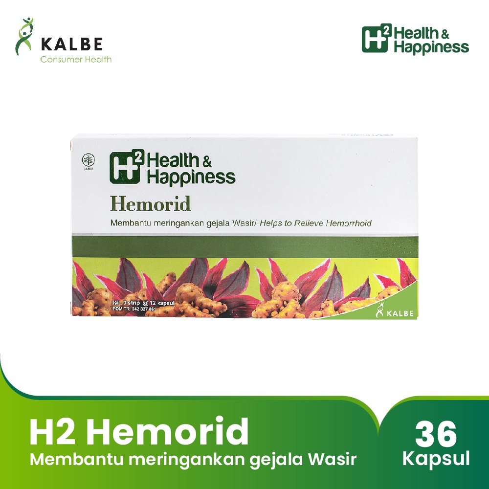 H2 Hemorid - Suplemen Meringankan Ambien/Wasir