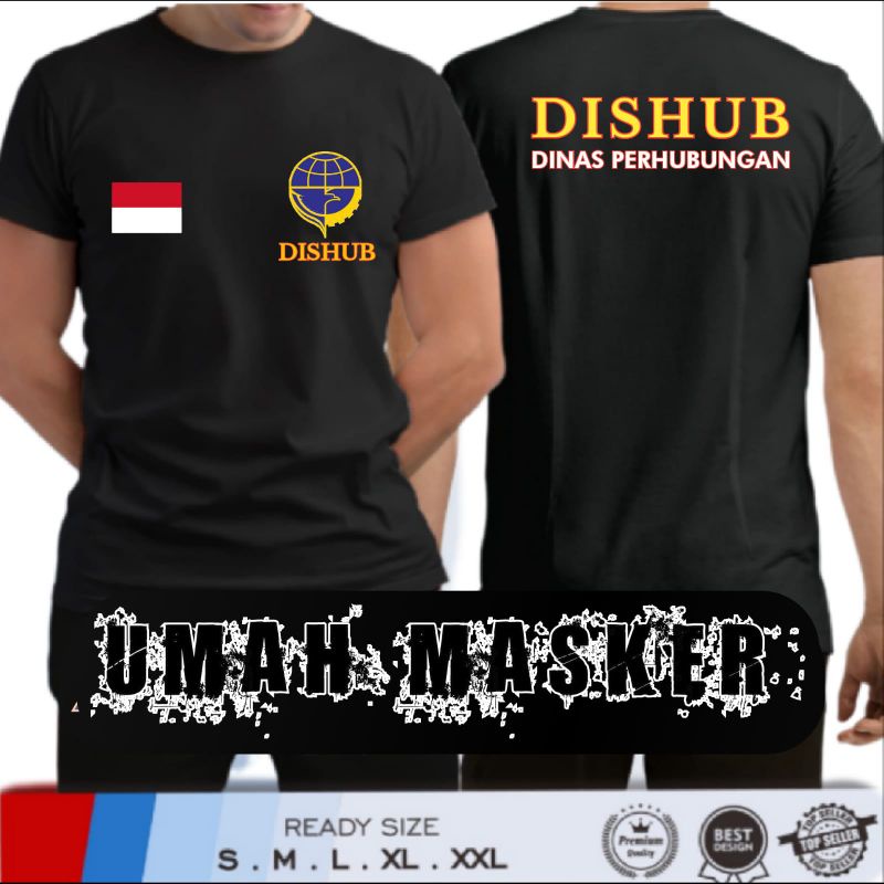 Kaos Dishub/baju dishub/kaos distro premium