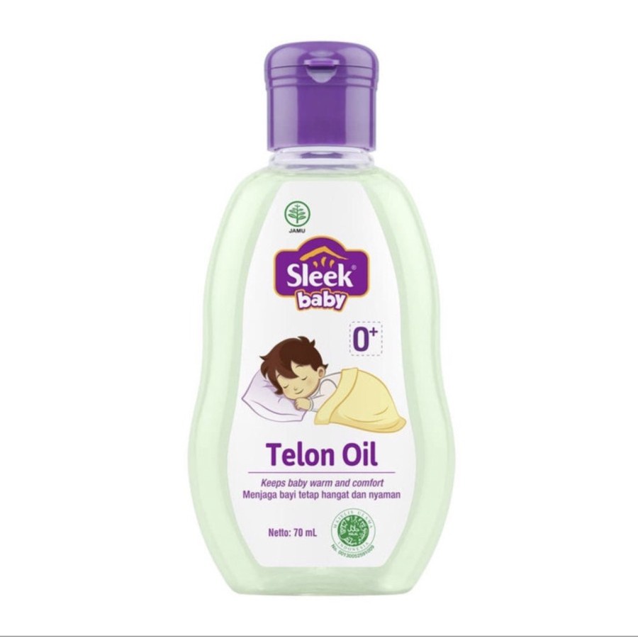 *galerybeautysemarang* Telon Oil Sleek Baby 70ml Minyak Telon TERLARIS