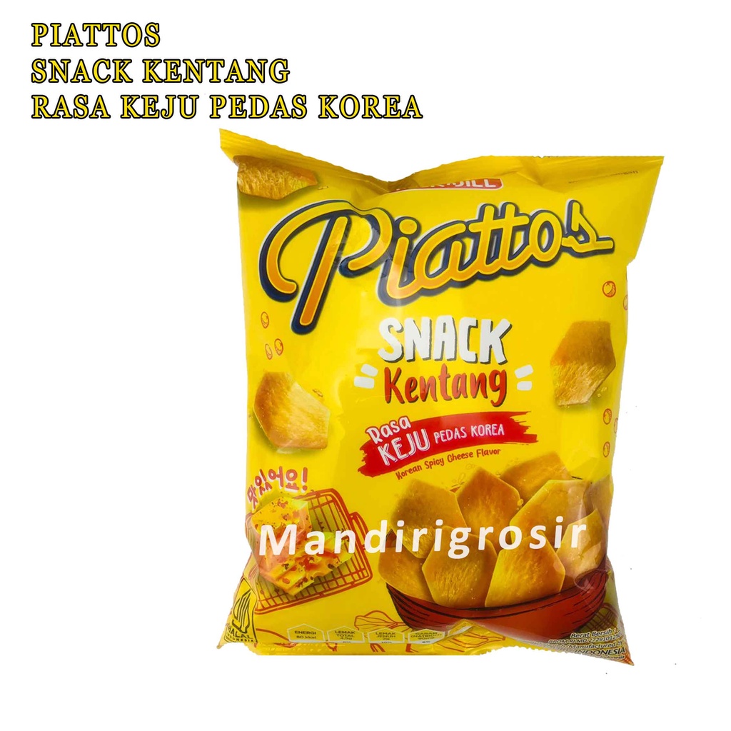 Piattos Snack Kentang * Cemilan * Makanan Ringan Kentang * Aneka Rasa