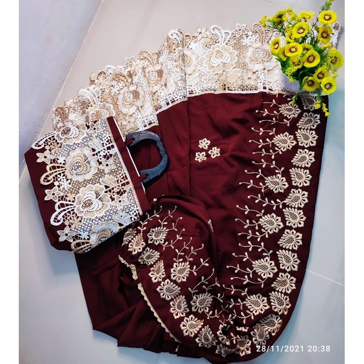 mukena katun silky premium