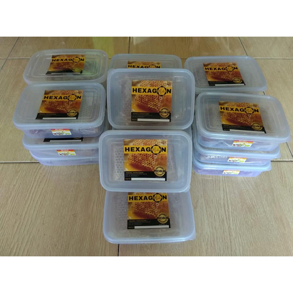 

hexagon honey