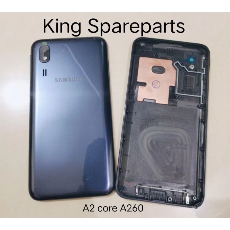 BACKDOOR BACKCOVER CASING TUTUP BELAKANG SAMSUNG GALAXY A2 CORE A260 ORIGINAL