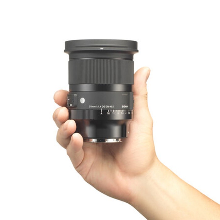 Sigma Lens 20mm 20 mm F/1.4 DG DN Art For Sony E Black