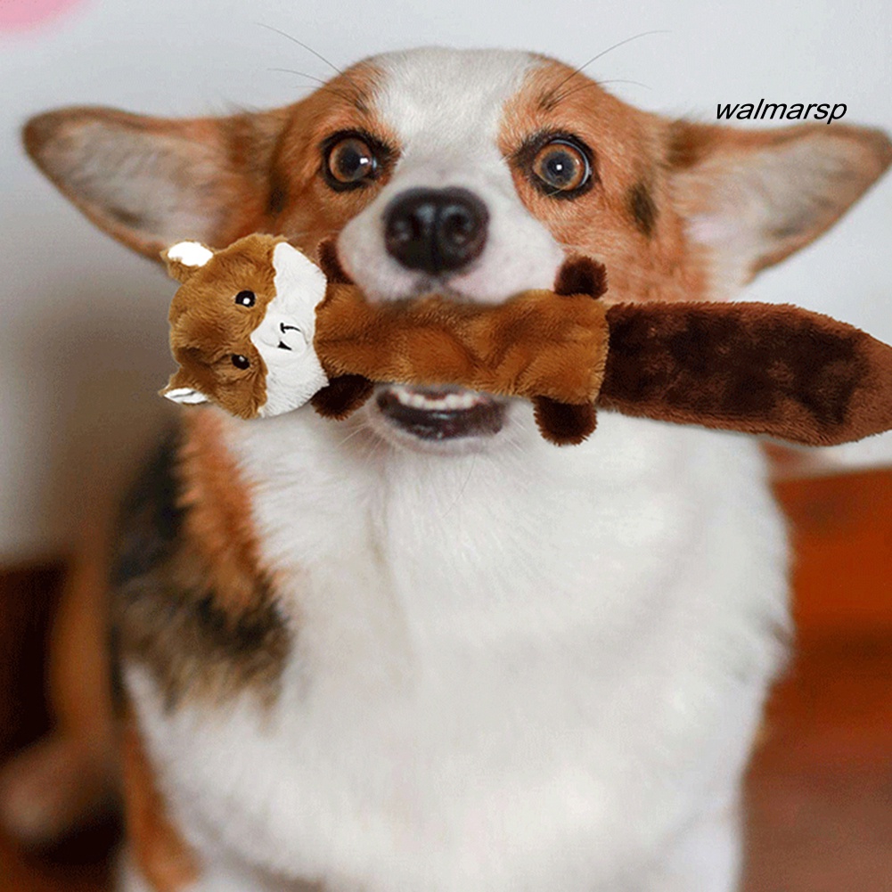 Walmarsp Mainan Boneka Plush Tupairakun Dengan Suara Mencicit Untuk Anjing Kucing Peliharaan