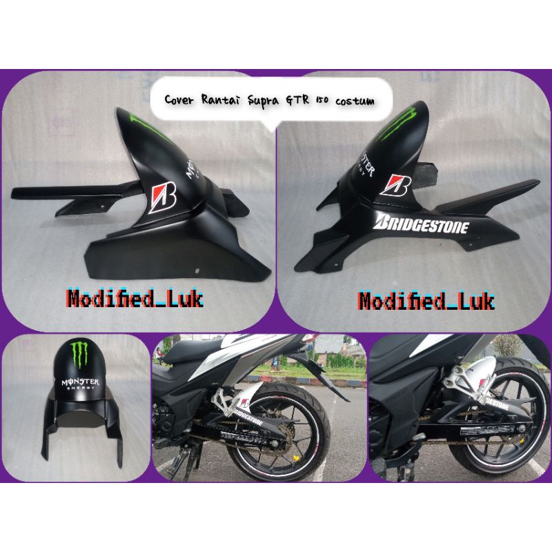 Cover Rantai Hager Honda Supra GTR 150 /Variasi Honda Supra GTR 150 Hager Gtr