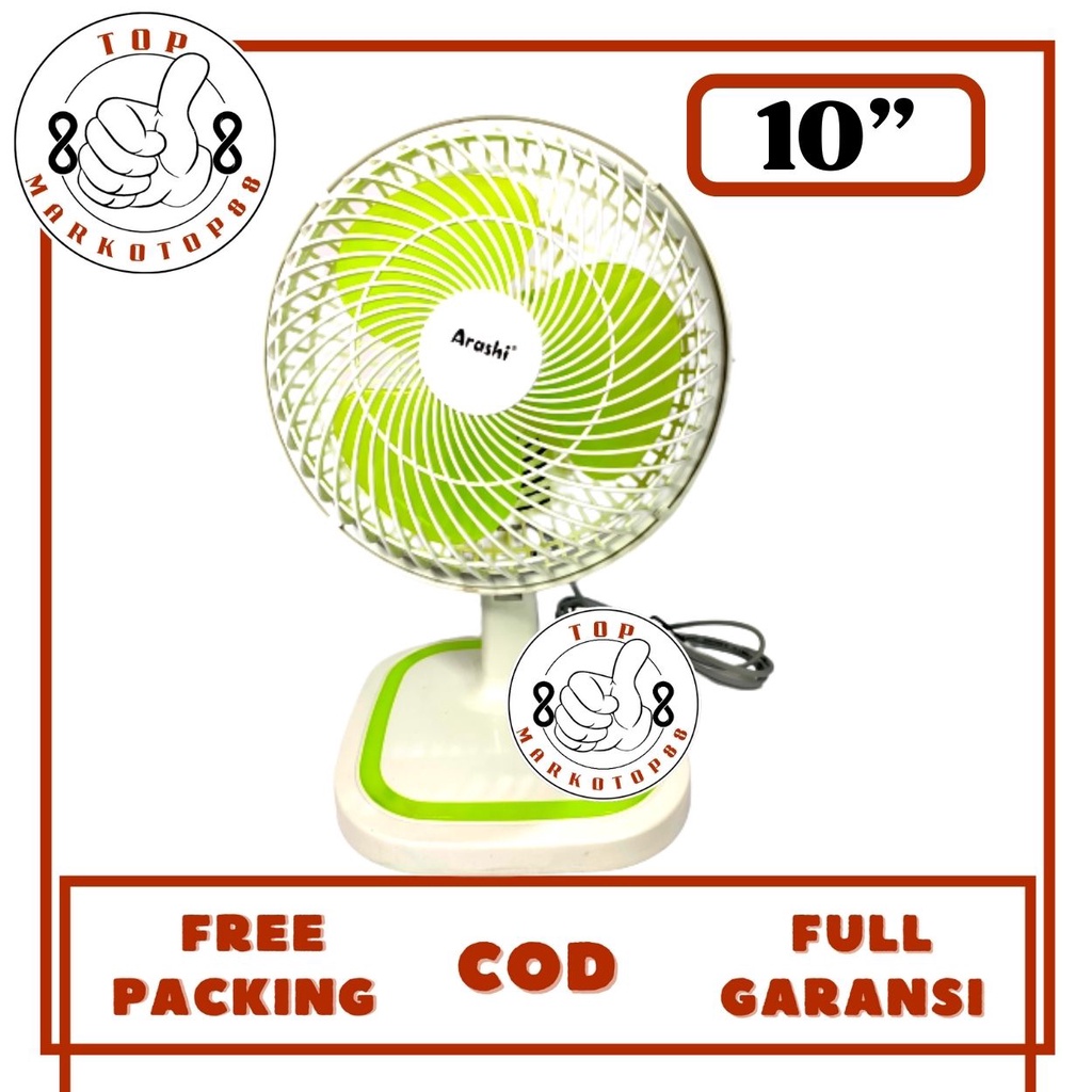 KIPAS ANGIN DUDUK ARASHI AR 138 KIPAS ANGIN MINI PORTABLE KARAKTER KIPAS ANGIN MEJA DUDUK MURAH BESA