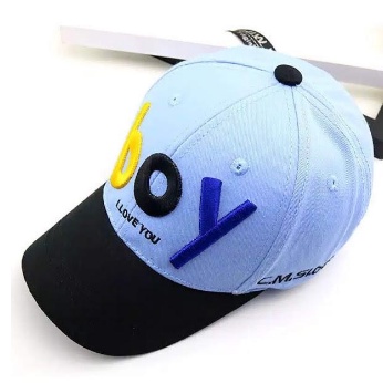 Topi Baseball Kombinasi Anak Laki Terbaru Boordir BOY Bahan Drill Nyaman Dipakai Cocok Untuk Anak Usia 2-8 Tahun