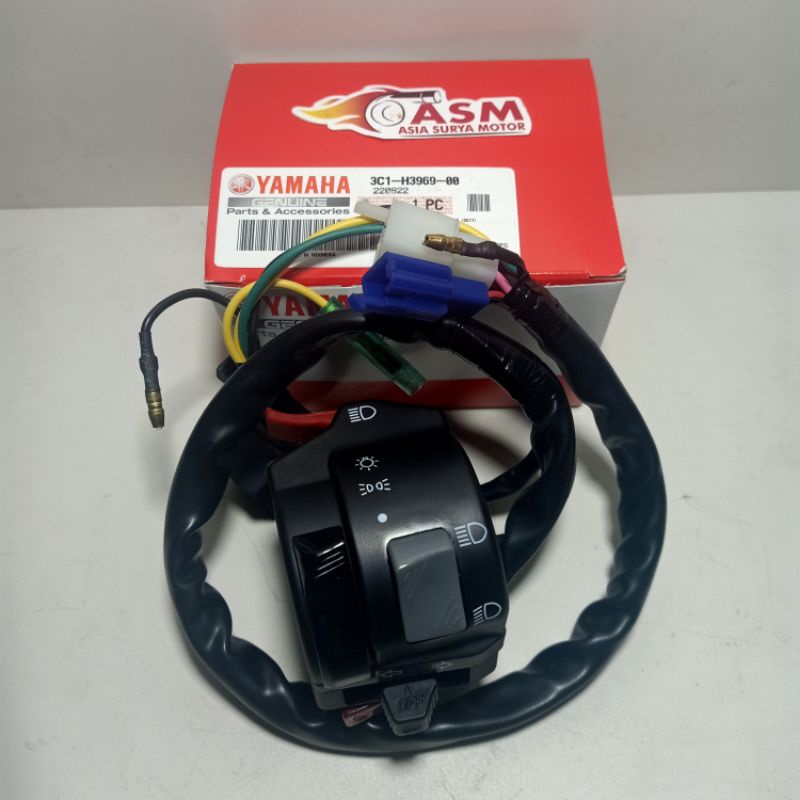 Holder kiri 3C1 saklar lampu tombol sein dimmer klakson Vixion old Original YGP