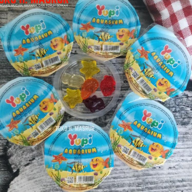 

HOT PRODUCT Permen Yupi Aquarium | Sweet Heart | Gummi Pizza | Fruit Cocktails 15gr | CDZ | Puzzle Medal | Zugi Zagi Zug | Love Burger | School Of Fish ❄ 886
