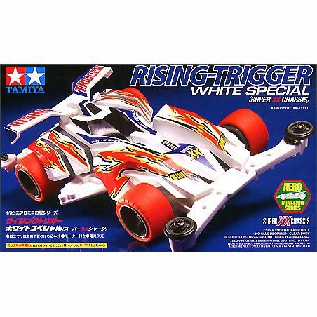 Tamiya Mini 4WD Original Rising Triggger White Special