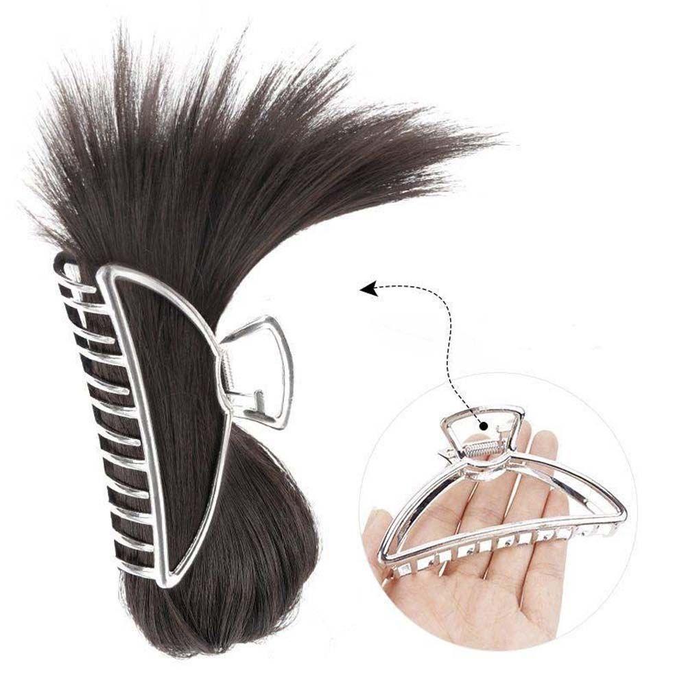 Mxbeauty Hiu Klip Rambut Sanggul Hitam Street Shot Styling Hairpin Sanggul Hair Extension