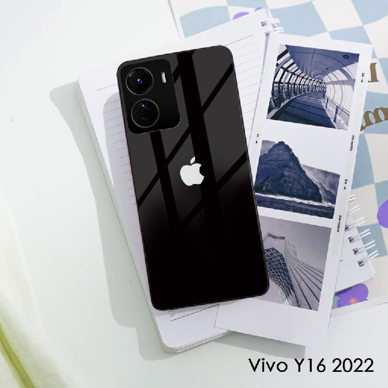 [A267] Softcase Glass Vivo Y16 2022 - Softcase Mirror Vivo Y16 - Softcase Kaca  - Softcase Glass Viv