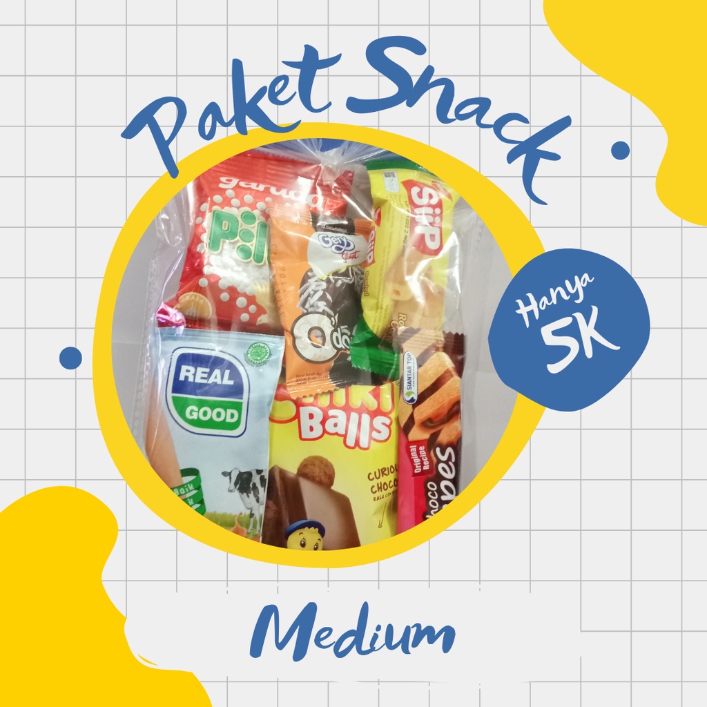 Paket Snack Hadiah Ulang Tahun Wisuda Hampers Medium