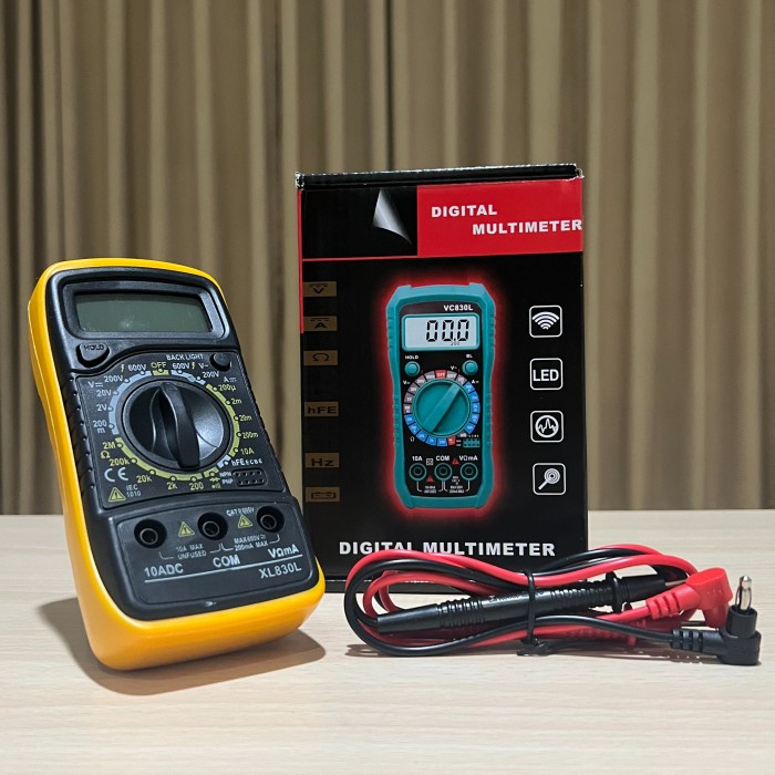 MULTIMETER DIGITAL TESTER MULTITESTER AVOMETER DT-830L XL830L