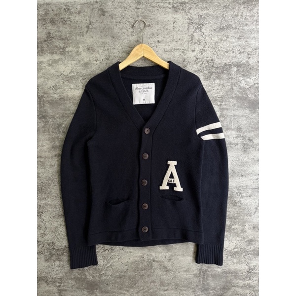 cardigan abercrombie navy