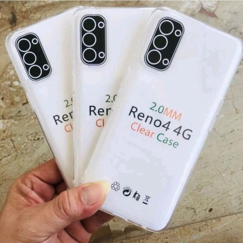 JELLY CASE CLEAR BENING OPPO RENO 4 / RENO 4F / RENO 4 PRO