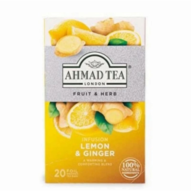 Ahmad tea lemongrass box isi 20 sachet