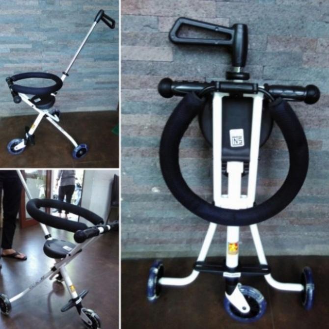 Promo Ezzy Baby Stroller Roda 3 Portable Kursi Dorong Bayi Lipat Kereta Anak silahkan order