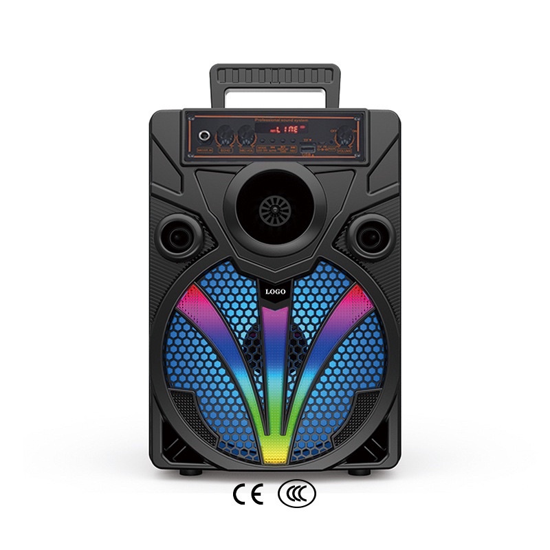 Speaker Bluetooth Portable Karaoke Kimiso Qs-7806 8,5 Inch With Mic Karaoke PROMO SEN-AB