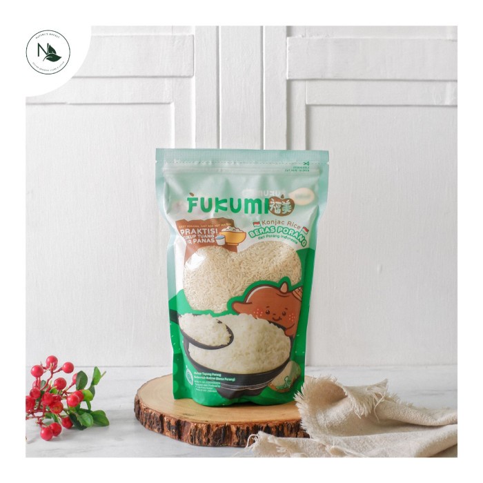 

Fukumi Shirataki Rice 1kg (Beras Porang)