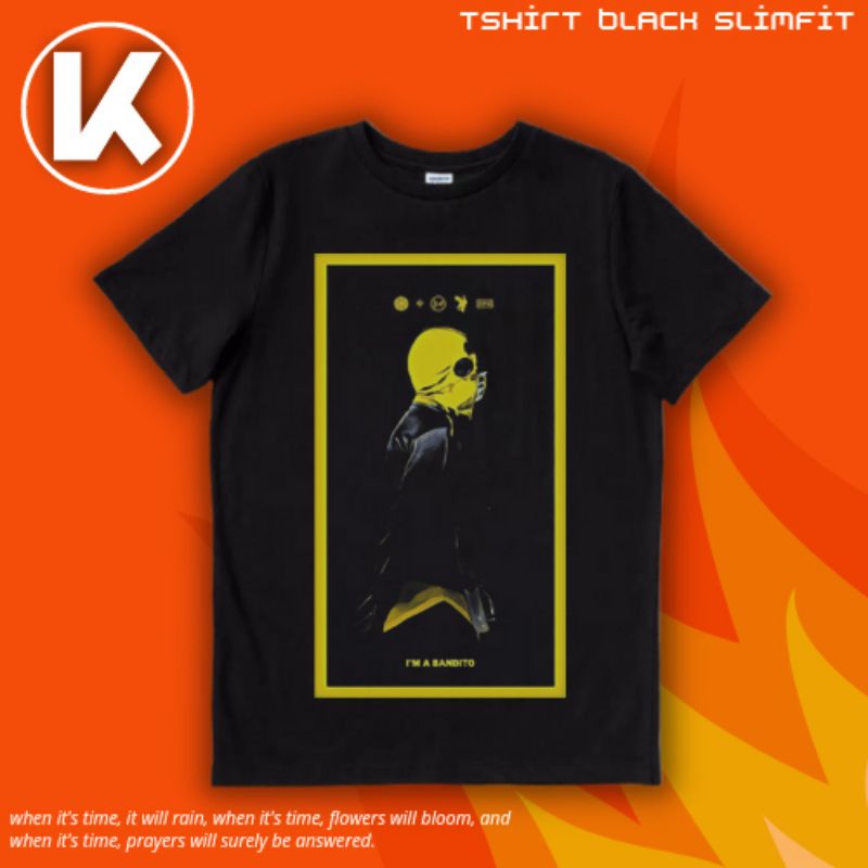 KAOS BAND TWENTY ONE PILOTS I'M A BANDITO | KAOS | T SHIRT | TWENTY ONE PILOTS