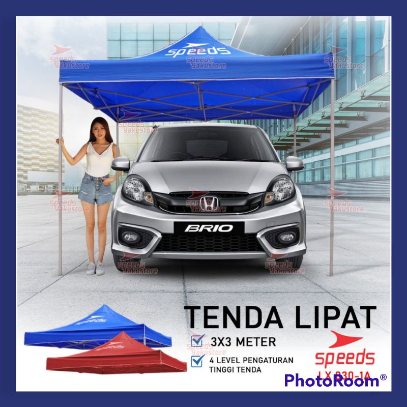 TENDA JUALAN / TENDA 3MX3M / TENDA LIPAT /TENDA STAND / TENDA KERUCUT / TENDA 3X3