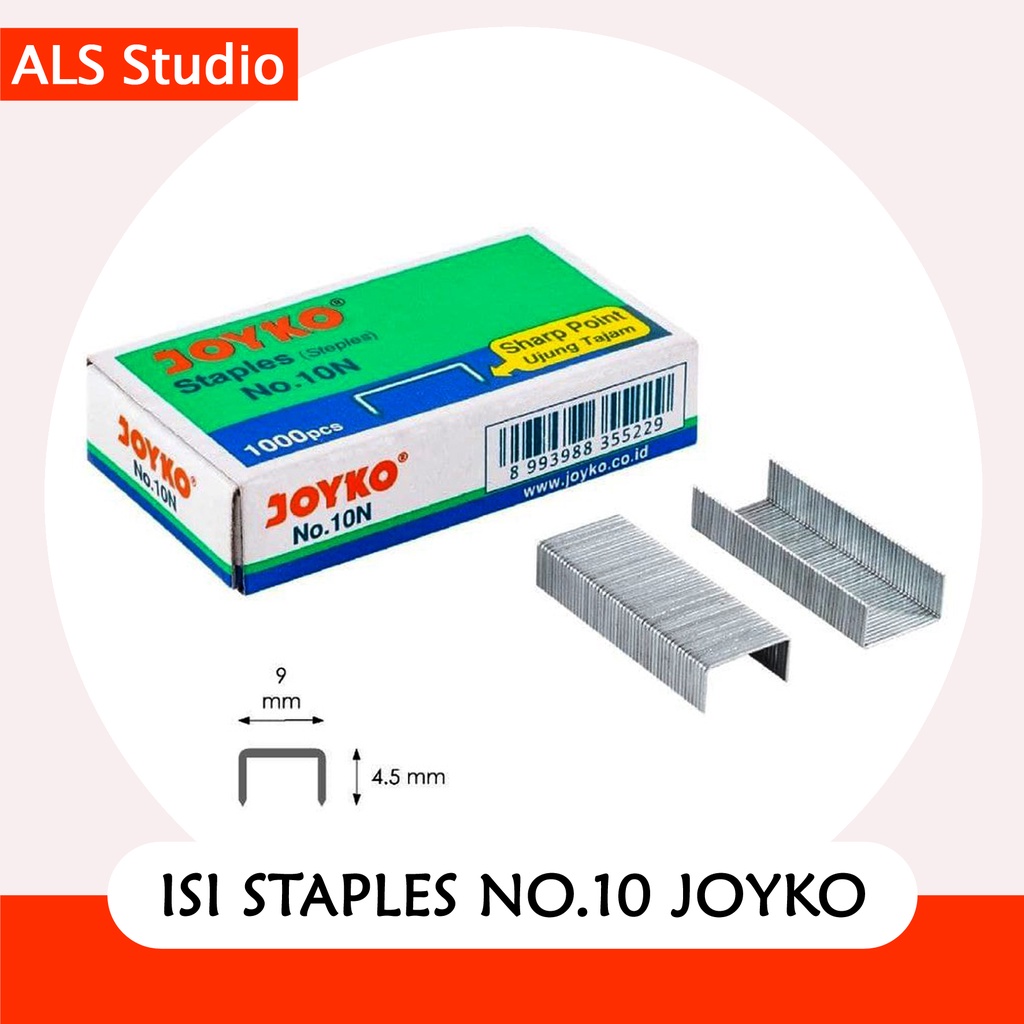 

Isi staples No.10 joyko
