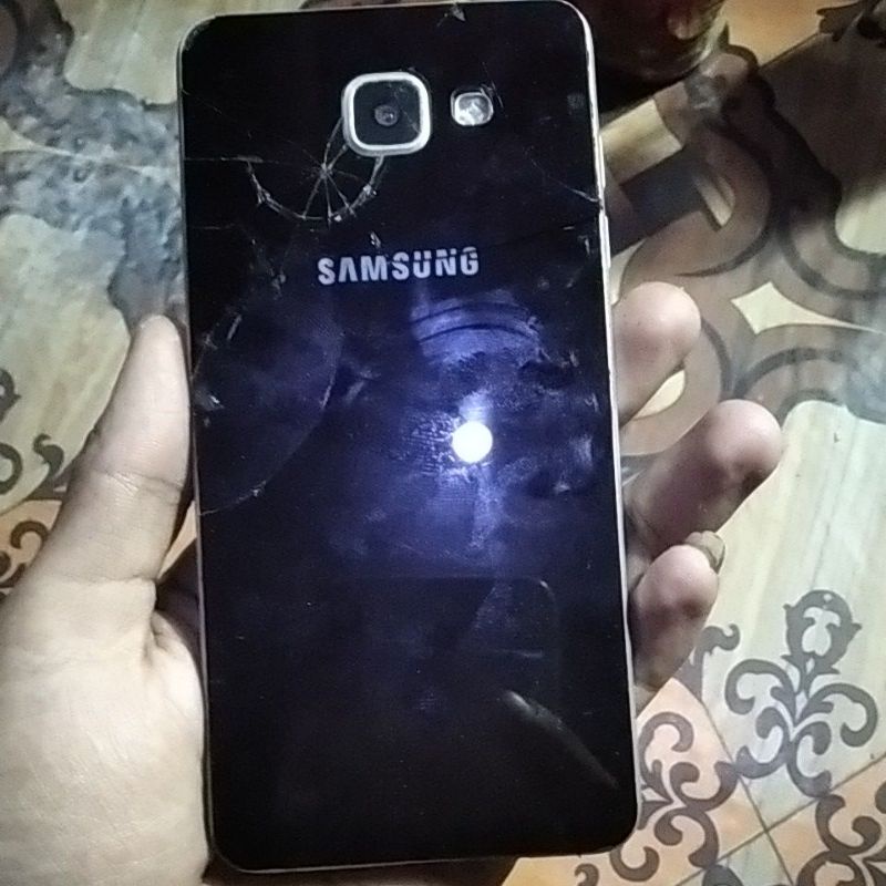 mesin hp samsung A510fd mesin normal lcd tc pecah