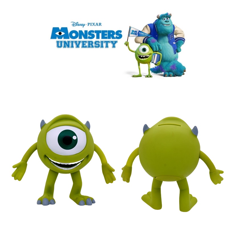 Monsters Disney Q University Mike Mr Pot PVC Figure 15cm Wazowski Action Money