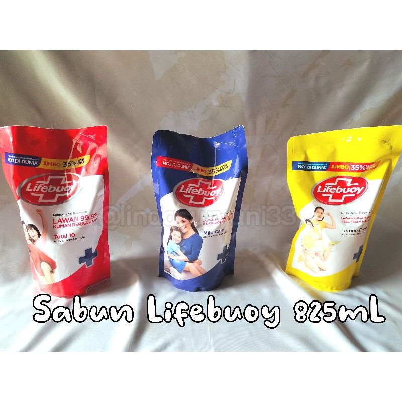 Sabun Cair Lifebuoy 825mL | Sabun Cair | Lifebuoy