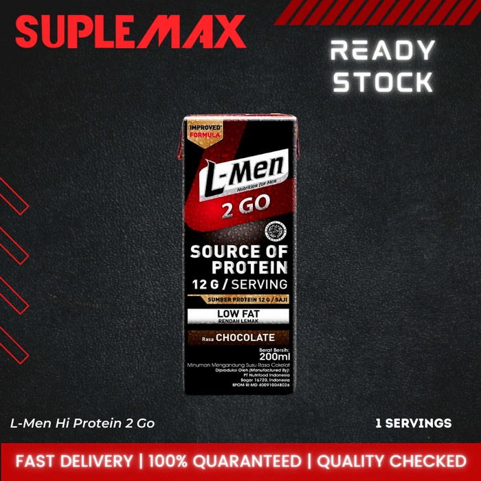 L-Men LMen L Men Hi Protein 2 Go