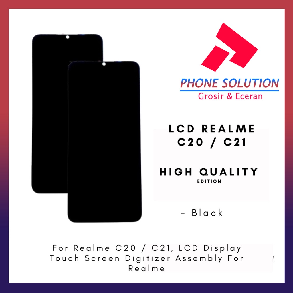 LCD Realme C20 / LCD Realme C21/ LCD Realme C11 2021 ORIGINAQL 100% Fullset Touchscreen // Supplier LCD Realme - Garansi 1 Bulan