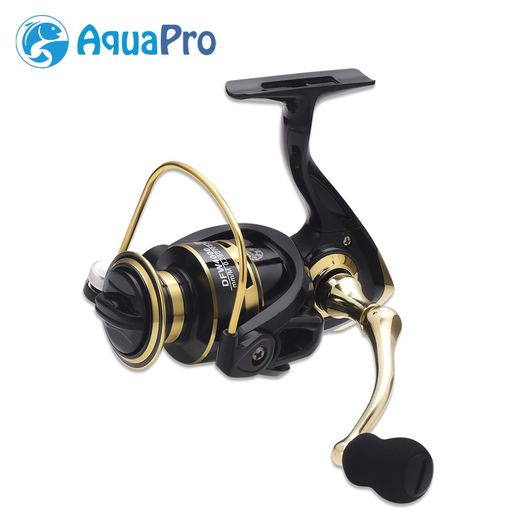 AquaPro Reel Pancing 1000 - 7000 10KG Max Drag 5.2:1 Gulungan Reel Pancing Murah Kuat Power Reel Pancing Laut Tarikan Pancing Metal Gulungan Pancing Ikan Logam Metal CNC Gulungan Senar Pancing Reel Pancing Super Kuat